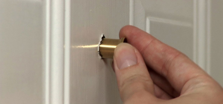 peephole door repair in Garden Acres