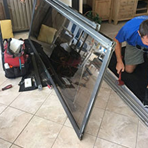 sliding glass door frame repair Garden Acres